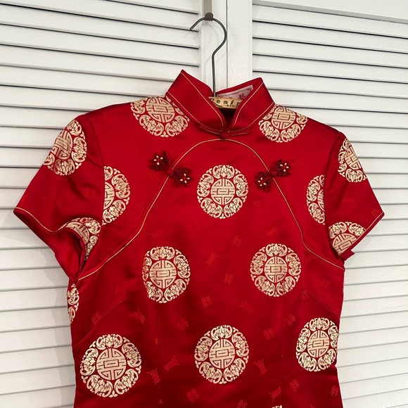 Qipao (Cheongsam) Mini Dress - Picture 3 of 16